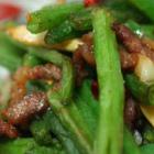 豆角炒肉丝