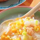 鸡丝玉米粥