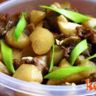 归地烧羊肉