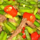 蒜薹炒肉丝